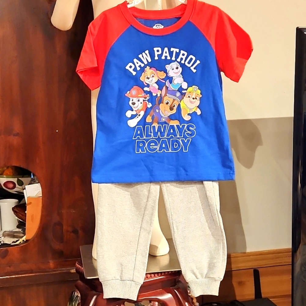 NEW BOYS NICKELODEON PAW PATRON SET SIZE 4T